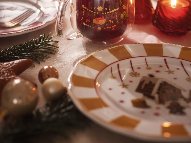 Hutschenreuther Christmas Love beige Set 4tlg