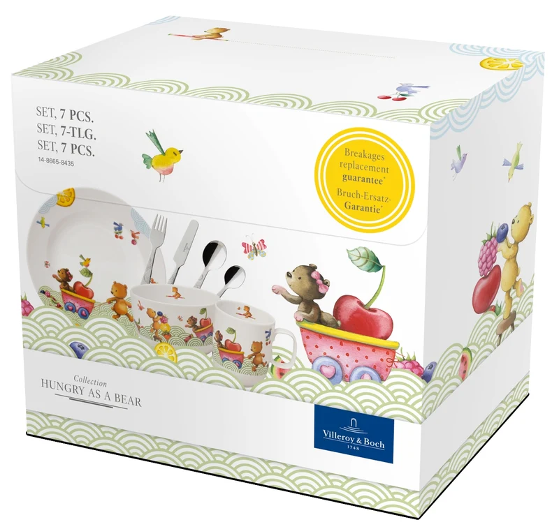 Villeroy & Boch Hungry as a Bear Set 7tlg.