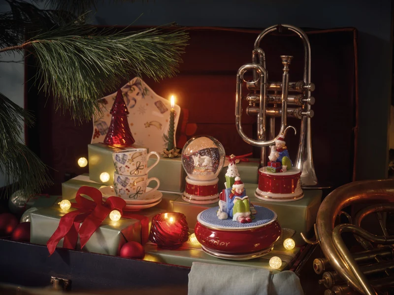 Hutschenreuther Weihnachten limitiert Spieluhr 2025