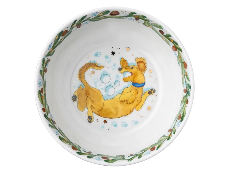 Hutschenreuther Sammelkollektion 2025 Weihnachtsspiele Müslischale 15cm