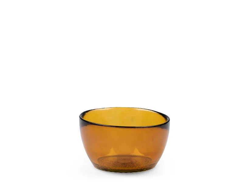 Bitz Kusintha Schale amber 12 cm
