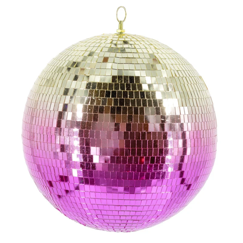 Discokugel 30x30x30cm zweifarbig