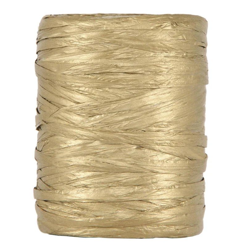 PAPIERBAST 5-8MM 100MTR GOLD