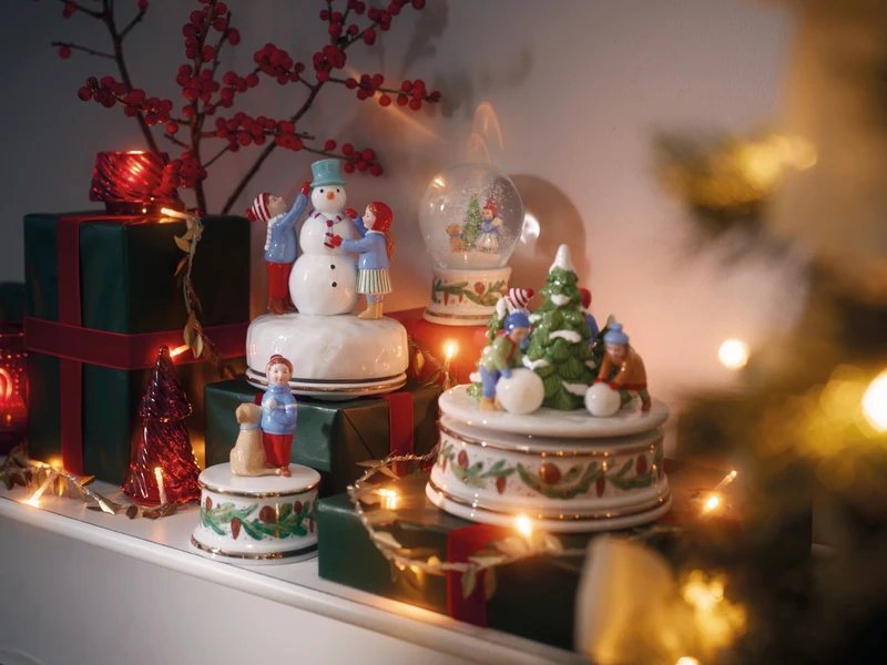 Hutschenreuther Weihnachten limitiert Schneekugel 2025