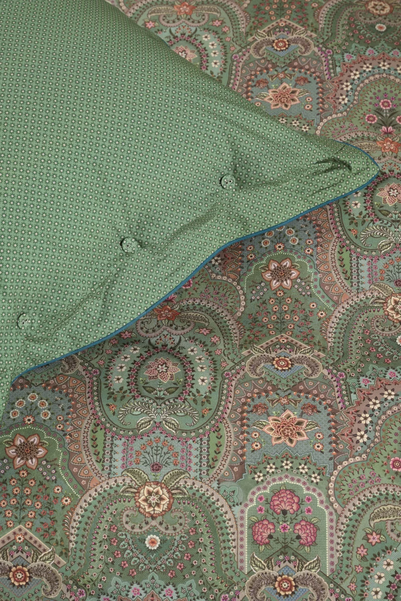 Pip Studio Little Jabali Bettwäsche grün 135x200cm (1 Stück)