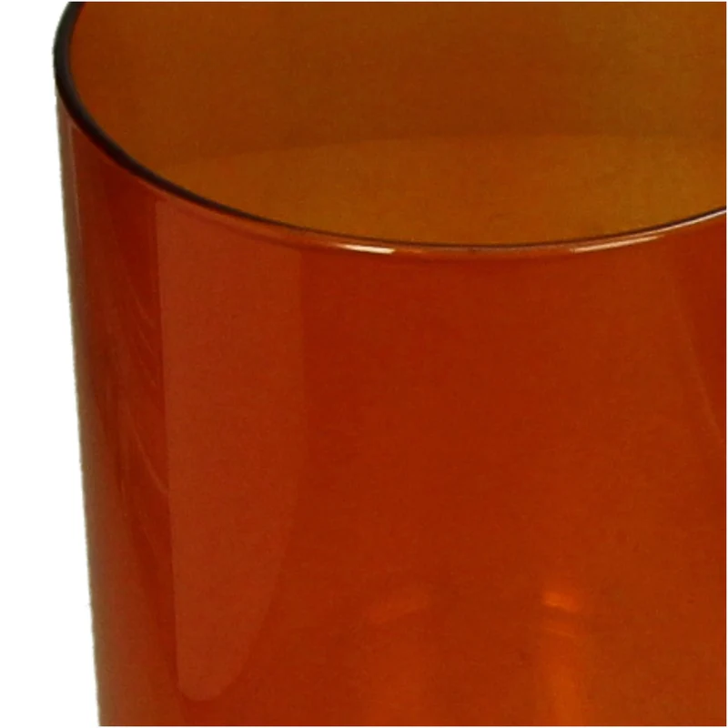 Vase aus Glas, mehrfarbig, 12 x 12 x 30 cm