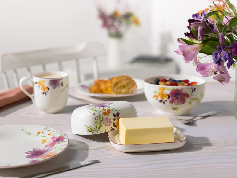 Villeroy & Boch Mariefleur Basic Butterdose 15cm