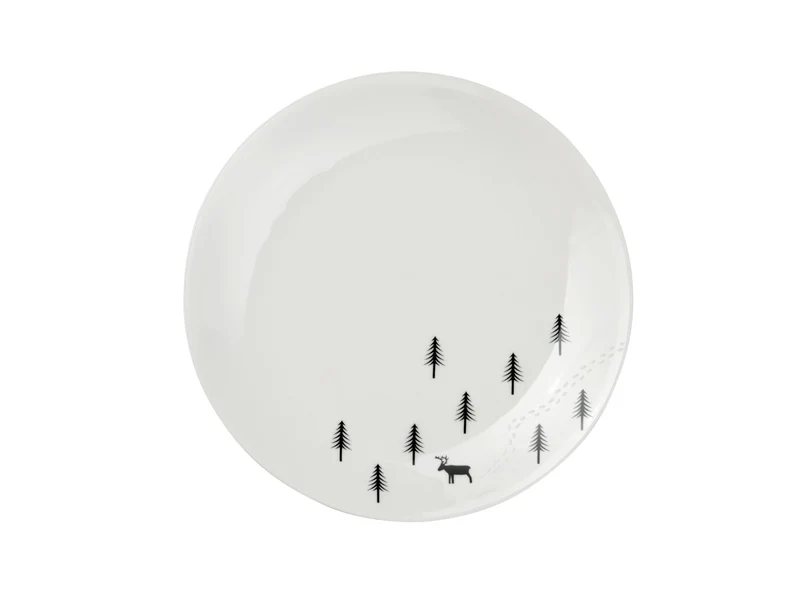 ASA Selection Joy Dessertteller snow tracks 20,5cm