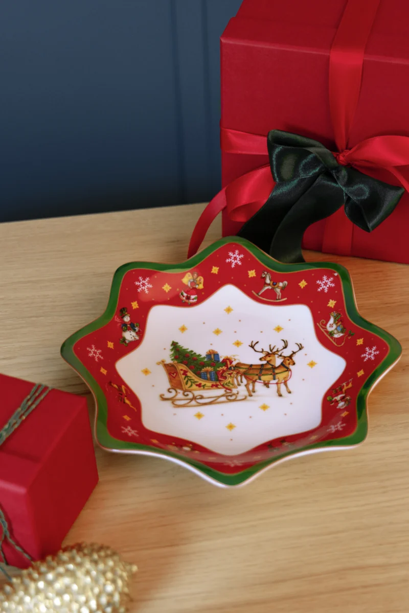 Hutschenreuther Happy Wintertime Sternschale 25cm