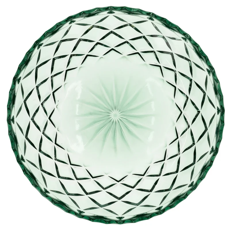 Lyngby Sorrento Teller Glas grün 16 cm Set4