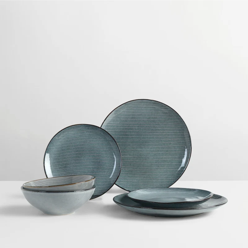 Broste Copenhagen Nordic Sea Geschirrset mittag 6tlg
