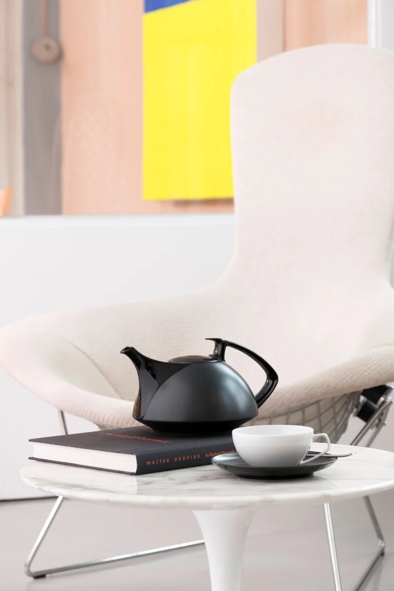 Rosenthal TAC Gropius Black Teetasse 2tlg.