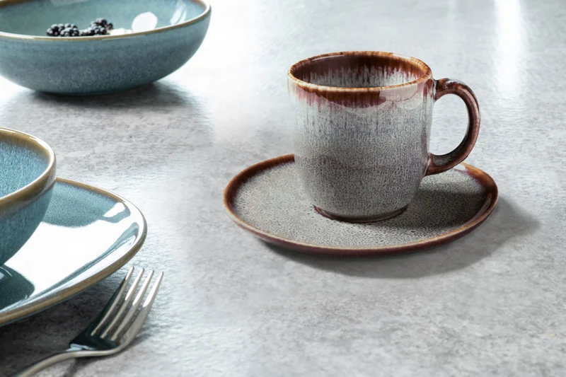like. by Villeroy & Boch Lave beige Kaffeeuntertasse