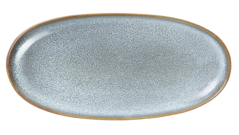 ASA SAISONS Aperitifteller oval denim 20 x 10 cm