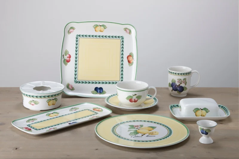 Villeroy & Boch French Garden C&B Kuchenplatte eckig 35 x 16 cm