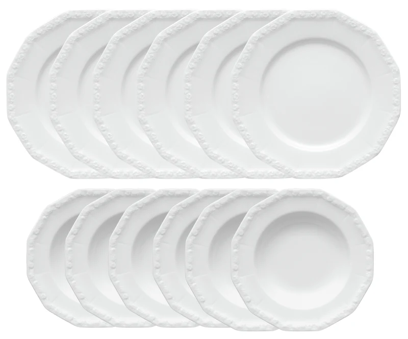Rosenthal Maria Weiß Tafelset 12-tlg.