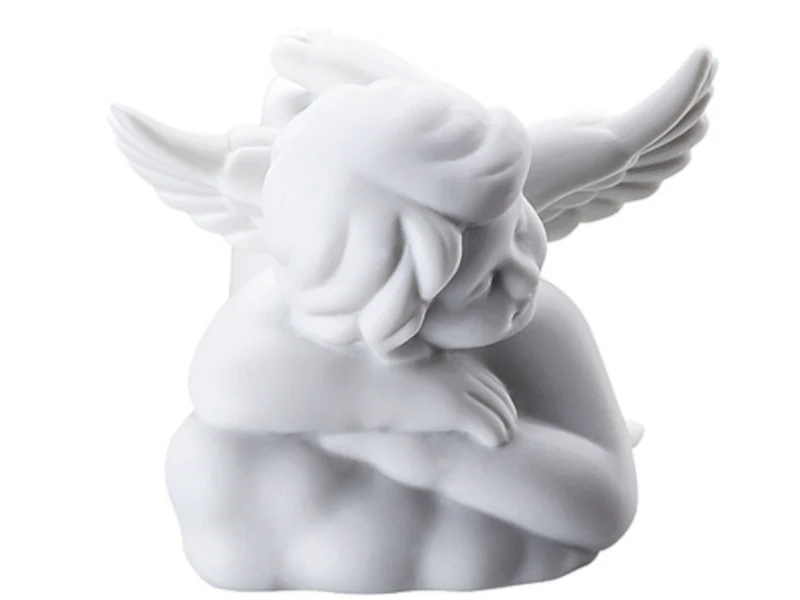 Rosenthal Engel träumend klein weiss matt 6,5 cm