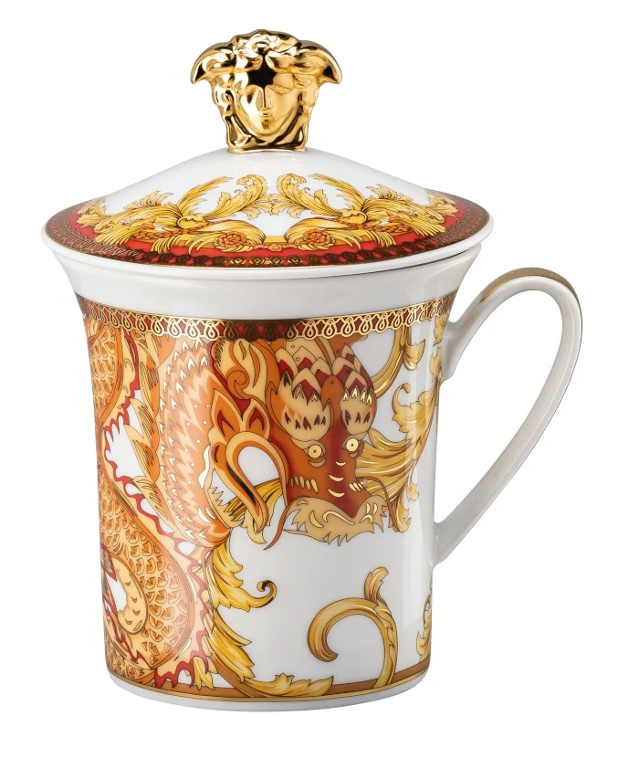 Versace Becher m.Dkl./30Y. Asian Dream