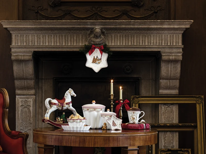 Villeroy & Boch Winter Collage Accessoires Schaukelpferd XL