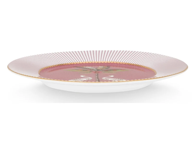 PIP STUDIO La Majorelle Brotteller pink mit Palme 17 cm
