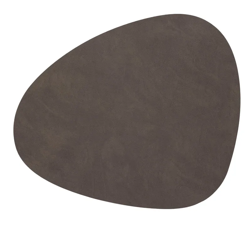 LIND DNA NUPO Tischset Curve L caviar 37 x 44 cm