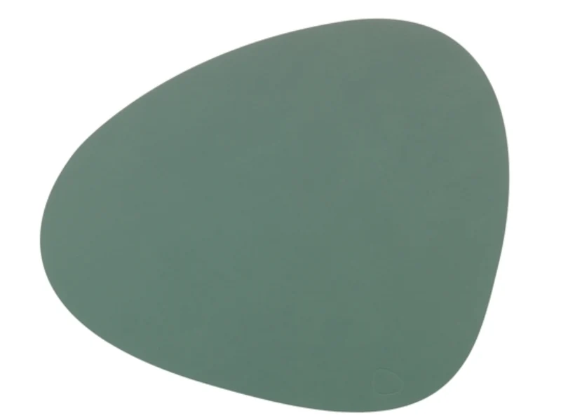 LIND DNA NUPO Tischset Curve L pastel green 37 x 44 cm