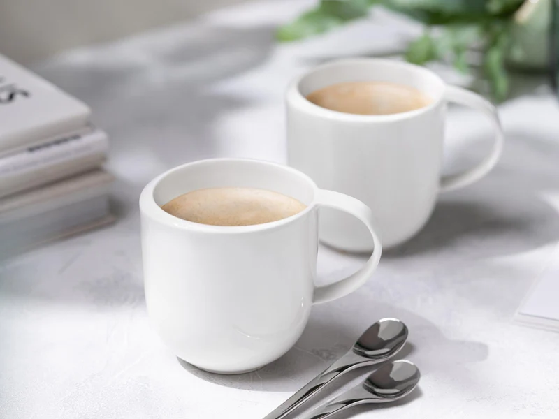 Villeroy & Boch NewMoon Becher mit Henkel 0,39 l Set6