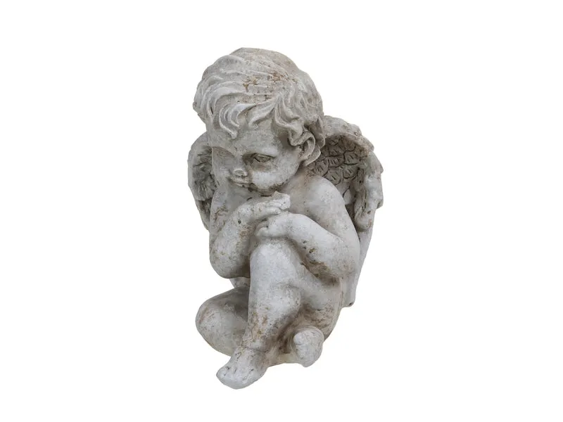 pc. 1 Zementengel antik 8x7x10,5 cm
