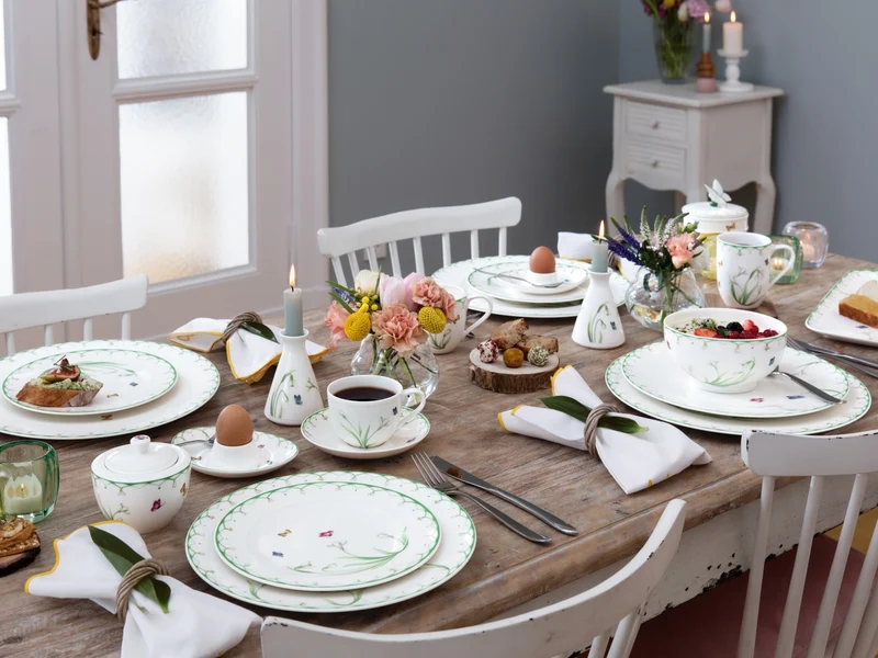 Villeroy & Boch Colourful Spring Gobelin Läufer Schneeglöckchen