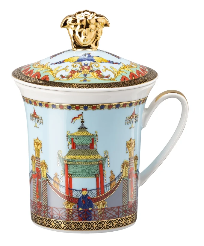 Versace Marco Polo Becher m.Dkl.