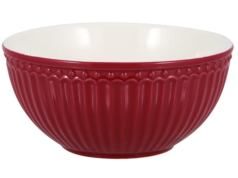 Greengate Alice Müslischale claret red 14 cm