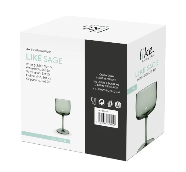 like. by Villeroy & Boch like. by Sage Weinkelch Set 2tlg