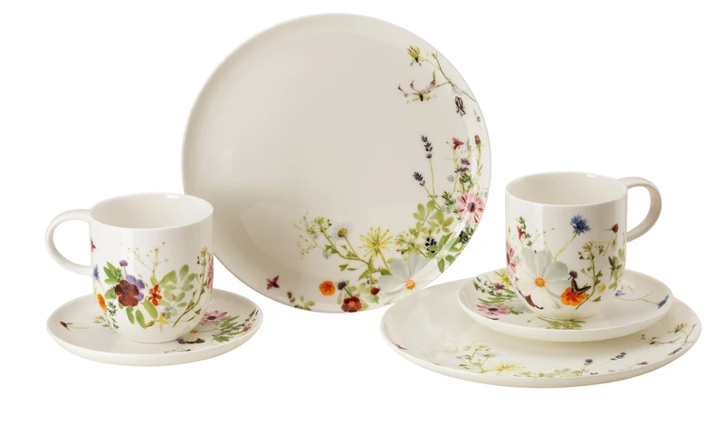 Rosenthal Brillance Grand Air m. Becher/Coupteller Set 6-tlg