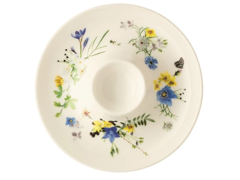 Rosenthal Brillance Fleurs des Alpes Eierbecher m. Ablage