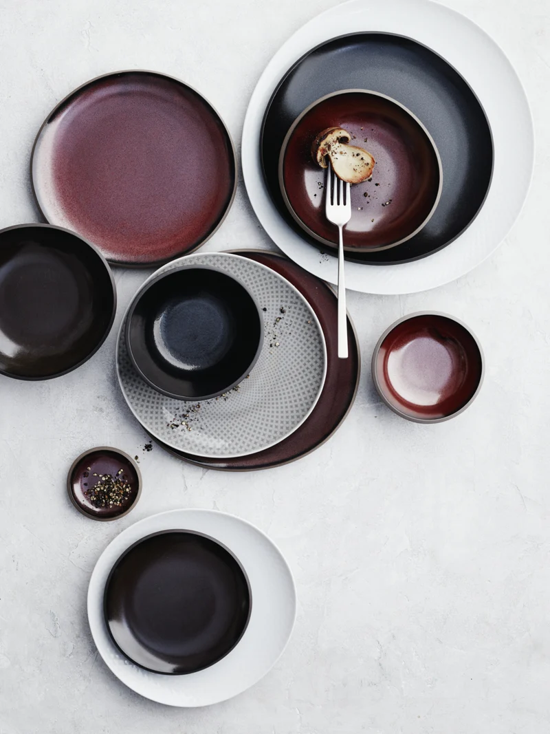 Rosenthal Junto Bronze Frühstücksset 12tlg