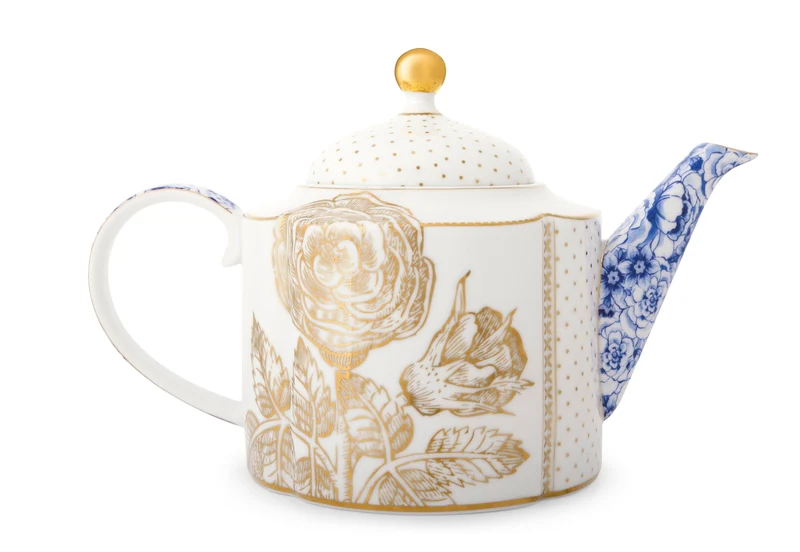 PIP STUDIO Royal White Teekanne 1,65 l