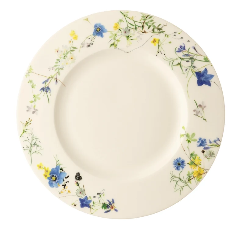 Rosenthal Brillance Fleurs des Alpes Frühstücksteller 23 cm