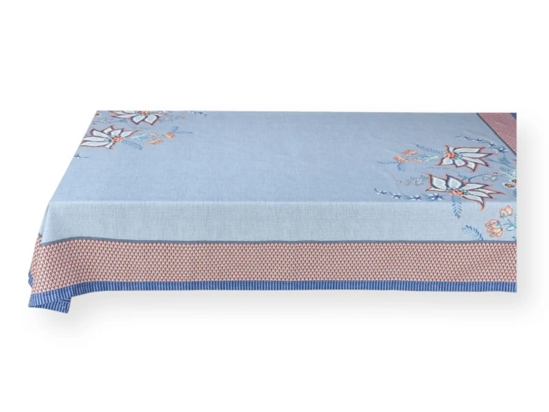 PIP STUDIO Flower Festival Tischdecke Blue 150 x 250 cm