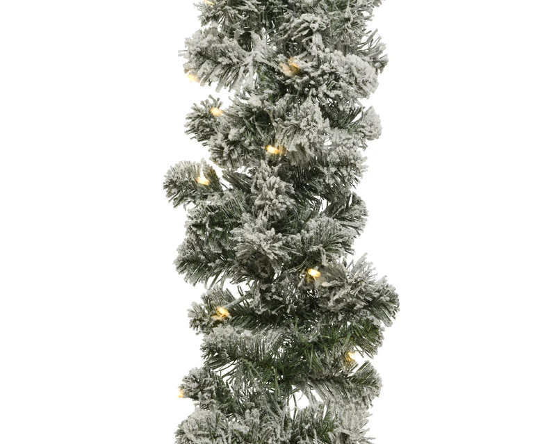Imperial Lichterkette Snowy LED BO, Innendurchmesser 25 cm, Länge 270 cm, 50 LEDs.