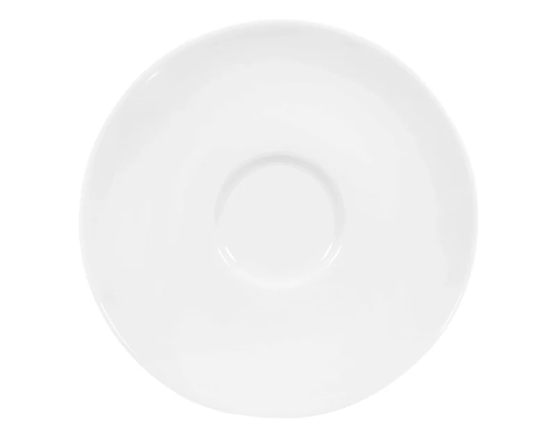 Seltmann Weiden Liberty weiss uni Espressountertasse 12 cm