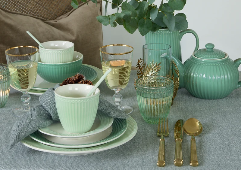 Greengate Alice Teekanne dusty green 1 l