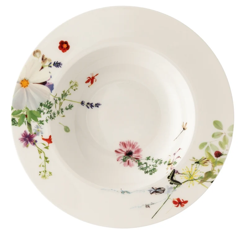 Rosenthal Brillance Grand Air Suppenteller m. Fahne 23cm