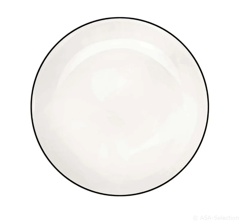 ASA à table ligne noire Dessertteller 21 cm