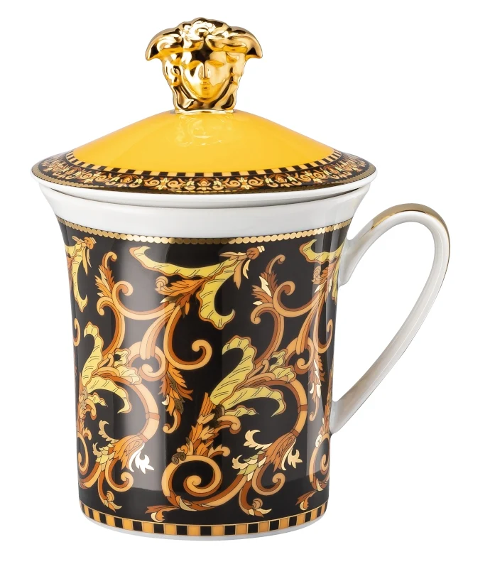 Versace Becher m.Dkl./30Y. Barocco