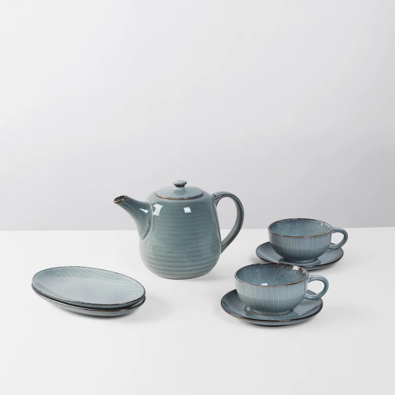 Broste Copenhagen Nordic Sea Teeset für Zwei