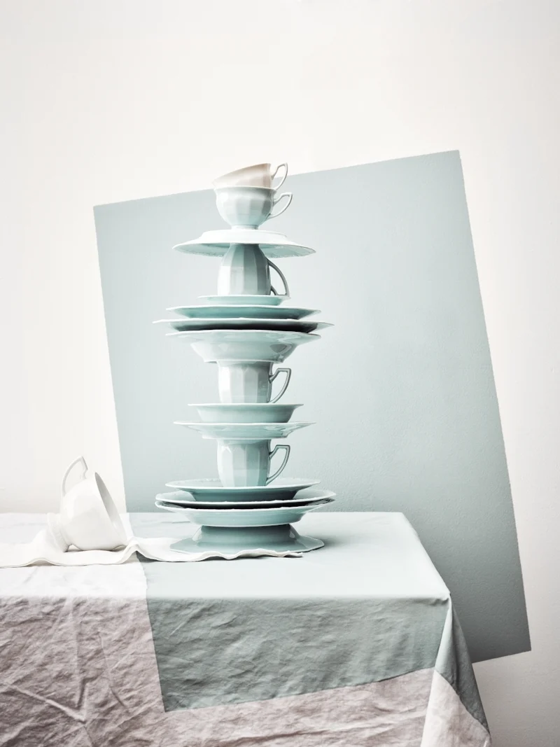 Rosenthal Maria Pale Mint Müslischale 17 cm