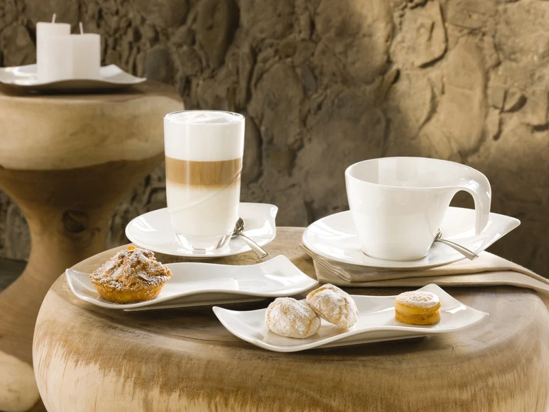 Villeroy & Boch Flow Kaffeetasse mit Untertasse 2tlg.