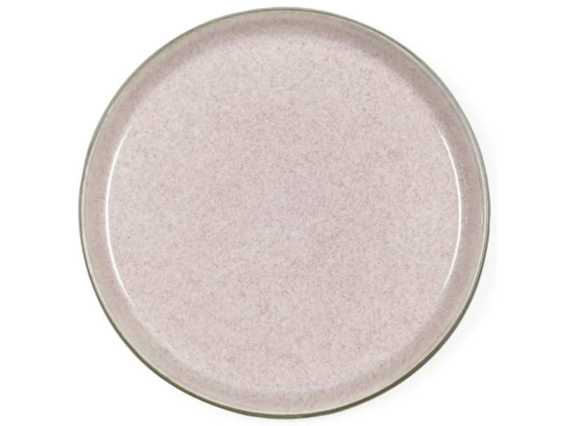 Bitz Frühstücksteller grey / light pink 21 cm