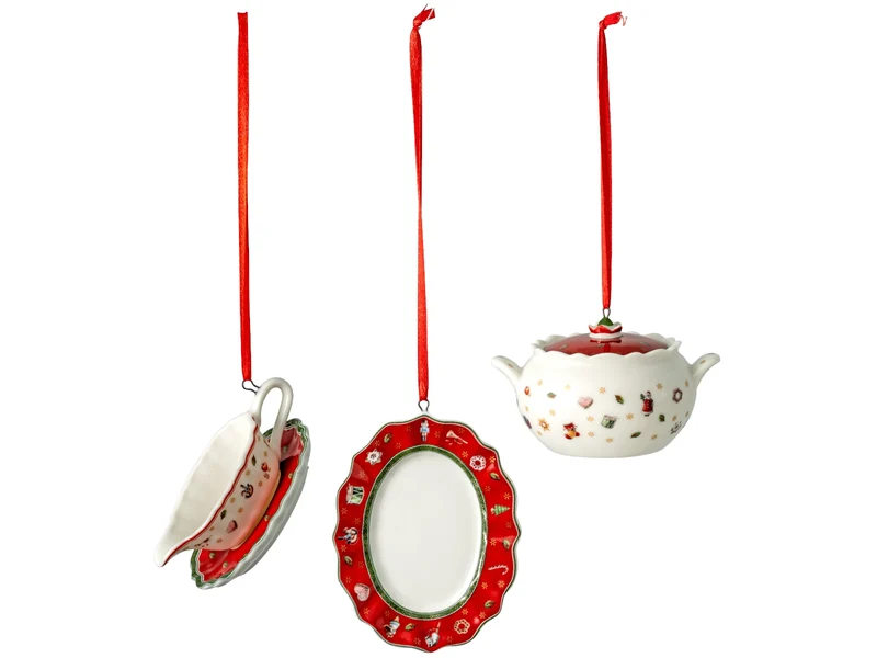 Villeroy & Boch Toy's Delight Ornamente Servierteile Set 3tlg.
