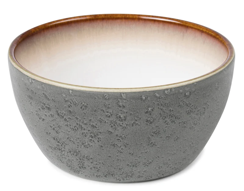 Bitz Bowl grey/cream 12 cm